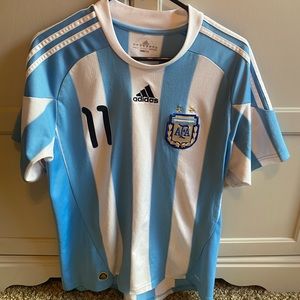 Adidas Tevez soccer jersey size medium